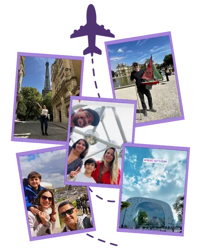 Viajantes em Paris